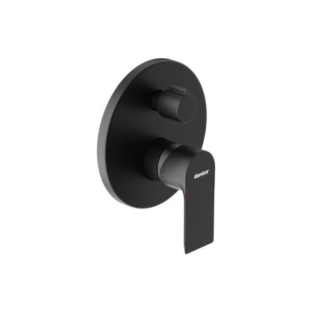 947510300 Apollo встраиваемая душевая система с ванно-душевым смесителем и изливом, чёрный, артикул 947510300