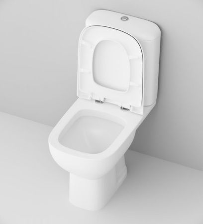 Унитаз-компакт AM.PM Like C808607SC с бачком и сиденьем Микролифт Унитаз-компакт AM.PM Like C808607SC с бачком и сиденьем Микролифт