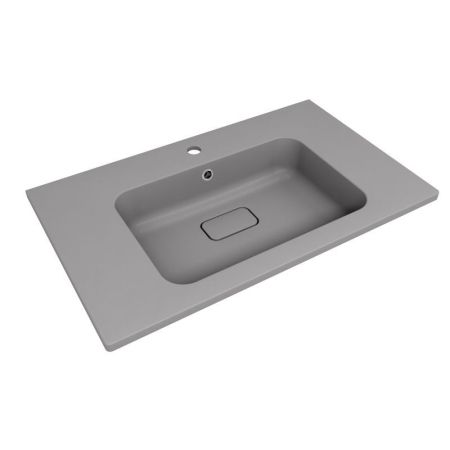 Раковина Florentina Палермо 80 см 10.230.00800.307, серый шёлк, артикул 10.230.00800.307
