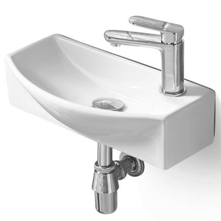 Раковина SantiLine 46 SL-2013L Белая, артикул SL-2013L