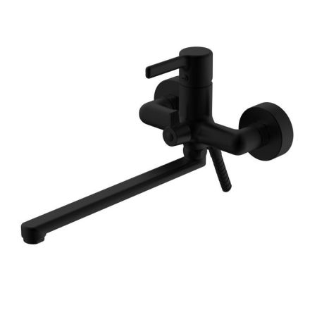 Смеситель для ванны Haiba HB22814-7, черный, артикул HB22814-7