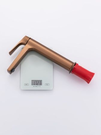 Смеситель для раковины высокий Raglo R07.15.33, медь