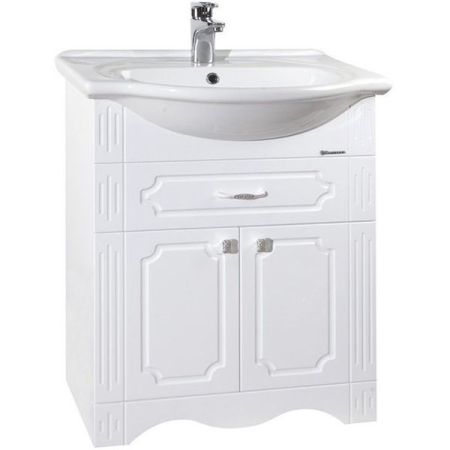 Тумба под раковину Bellezza Кантри 65 4639910090014 Белая, артикул 4639910090014