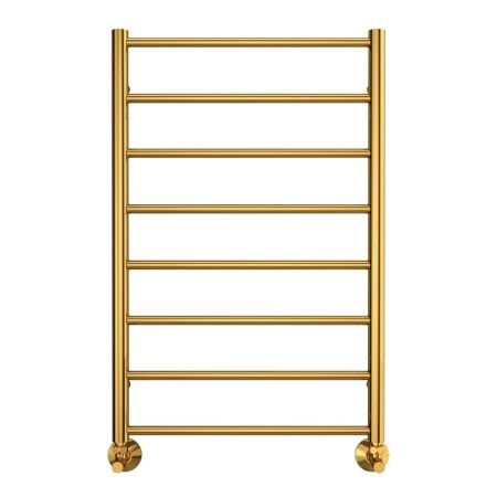Полотенцесушитель водяной Terminus Аврора П8 50х80, золото, артикул 4670078566270