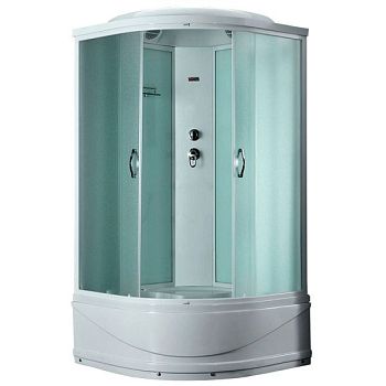 Душевая кабина Timo Eco TE-0790 P 90x90 профиль Белый стекло матовое