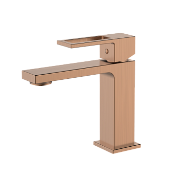 Смеситель для раковины DQ Dortmund браш.роз.золото (DA1712133)