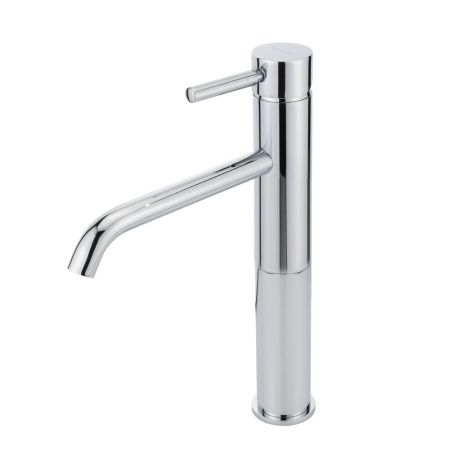 FORTIS Смеситель для раковины моноком. высокий, излив изогнут, хром, артикул 18663