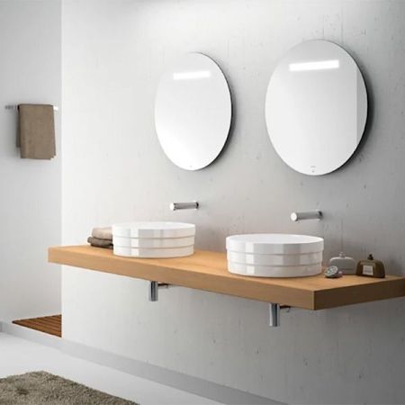 Раковина Sanindusa Ring 45 109390004 Белая, артикул 109390004