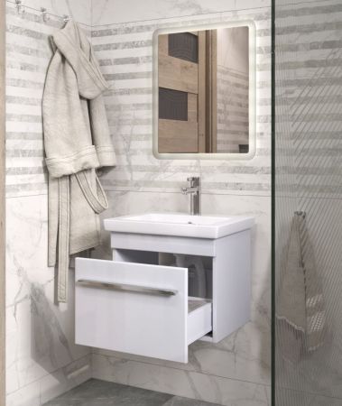 Тумба под раковину подвесная VIGO Land tp.LAN.COM.50.1Y, 50 см, артикул tp.LAN.COM.50.1Y