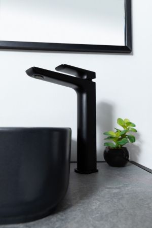 Смеситель для раковины Allen Brau Infinity 5.21002-31 черный матовый, артикул 5.21002-31