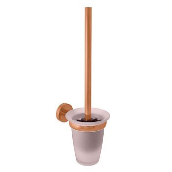 Ершик для унитаза Rav Slezak COLORADO COA0500ZRK, розовое золото брашированное