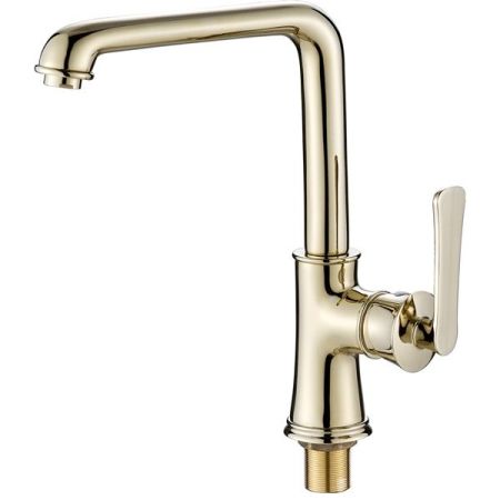 Смеситель для кухни Rush Flores FLG0835-2 Золотой, артикул FLG0835-2