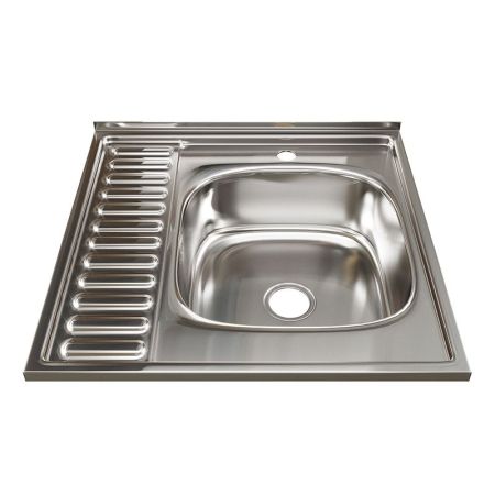 Мойка из нержавеющей стали MIXLINE ML 60x60 (528019), артикул 528019