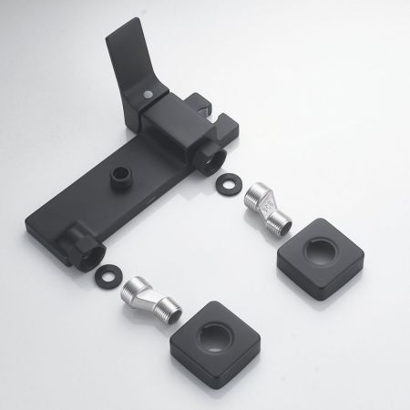 Гигиенический душ со смесителем Shevanik S6105H-1, черный