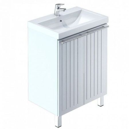 Тумба с раковиной Milardo Amur 60 Белая, артикул AMU60W2M95K