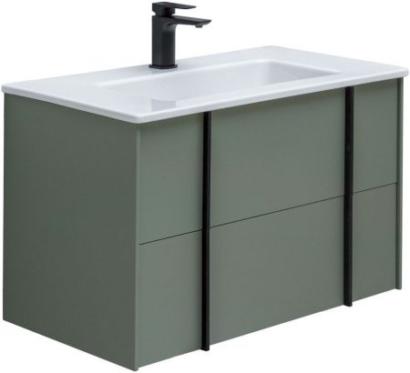 Тумба под раковину Allen Brau Reality 80 1.32005.CGM олива матовый, артикул 1.32005.CGM