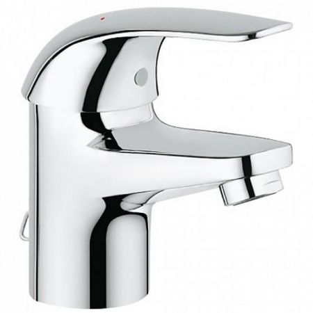 Смеситель для раковины GROHE Euroeco с цепочкой, хром (32881000)