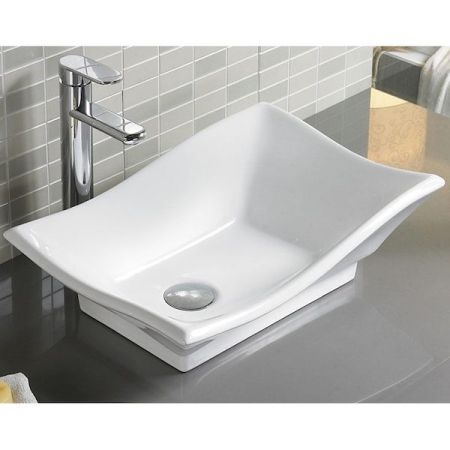 Раковина Melana 51 MLN-7459 Белая, артикул MLN-7459