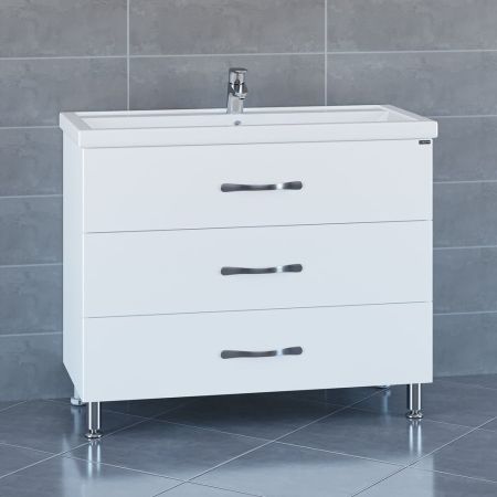 Тумба для умыв. "Виктория 100" NEW напол. (ум. Фостер 100)