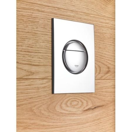 Панель смыва для унитаза GROHE Nova Cosmopolitan, размер S, хром (37601000), артикул 37601000