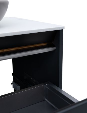 Тумба под раковину Allen Brau Activity 70 1.34003.AM антрацит матовый/черный браш, артикул 1.34003.AM