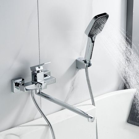 Смеситель для ванны Raffine F2296, хром