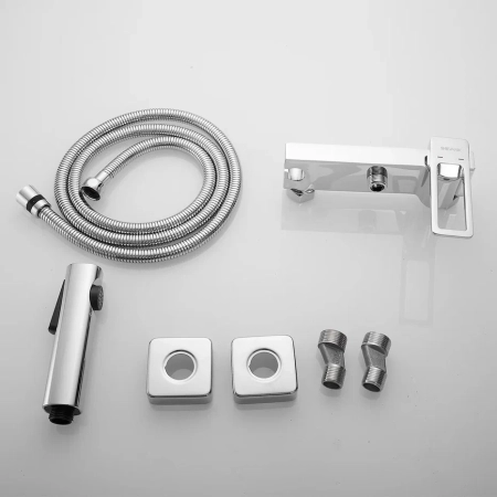 Гигиенический душ со смесителем Shevanik S6805-1, хром