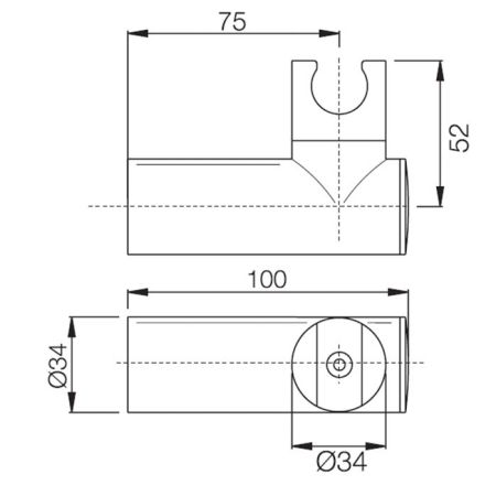 Держатель для ручного душа, Fima Carlo Frattini, Shower accessories, материал-ABS, цвет-хром, артикул F2093CR