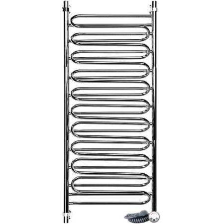Электрический полотенцесушитель Ника Curve ЛZ (г) Эл. 120x60 Хром, артикул ЛZ(г) Эл. 120x60