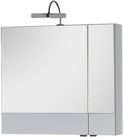 Зеркальный шкаф Aquanet Верона 75 белый, артикул 00175381