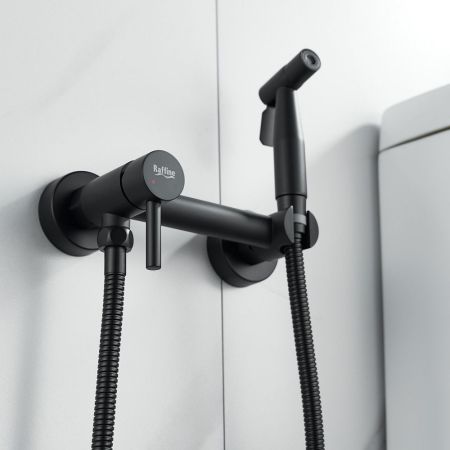 Гигиенический душ со смесителем Raffine F207H, черный