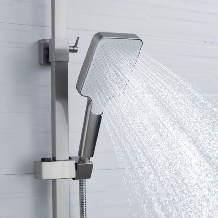 Душевая система Shevanik S7036L, сатин, артикул S7036L