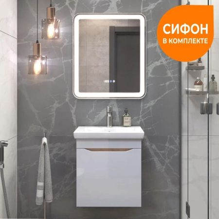 Тумба под раковину подвесная VIGO Grani 028 дуб золотой, 50 см, артикул 028 дуб золотой