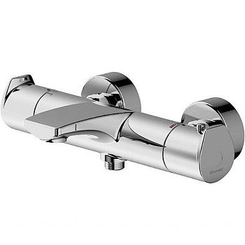 Смеситель для ванны Bravat Nizza F6353387CP-01-RUS с термостатом Хром