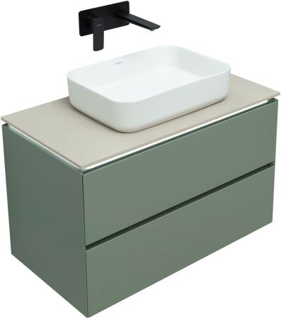 Тумба под раковину Allen Brau Infinity 85 1.21001.CGM олива матовый, артикул 1.21001.CGM