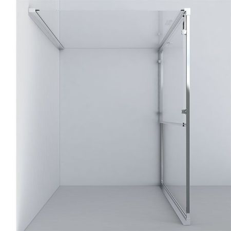 Душевые уголки Vincea Душевой уголок Garda VSR-1G8011CH, 1100*800, хром, стекло шиншилла, , шт, артикул VSR-1G8011CH