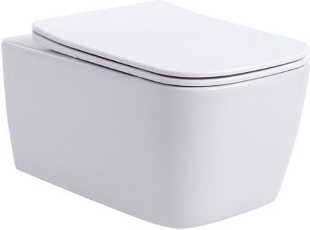Унитаз подвесной Aquanet Rimless Tavr 2.0 W LX-1907, артикул Tavr 2.0 W