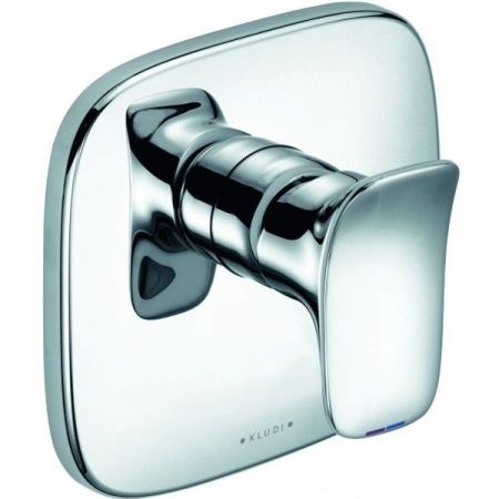 Смеситель для душа, Kludi, Ambienta, тип открывания воды-однорычажный, тип регулирования воды-керамический картридж, монтаж-настенный встраиваемый, отверстия для монтажа-1, внутренняя часть-необходимо заказать, цвет-хром
