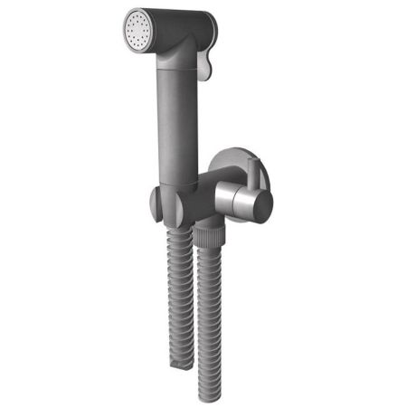 Bongio Time 2020 Гигиенический душ с запорным вентилем, нержавеющая сталь