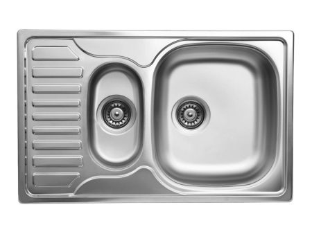 Кухонная мойка UKINOX Комфорт COP780.490 15GT8K 1R, 49*78, артикул COP780.490 15GT8K 1R