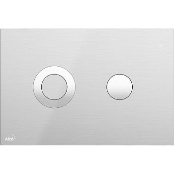 Клавиша смыва Alcaplast Flat Inox TURN-INOX Хром