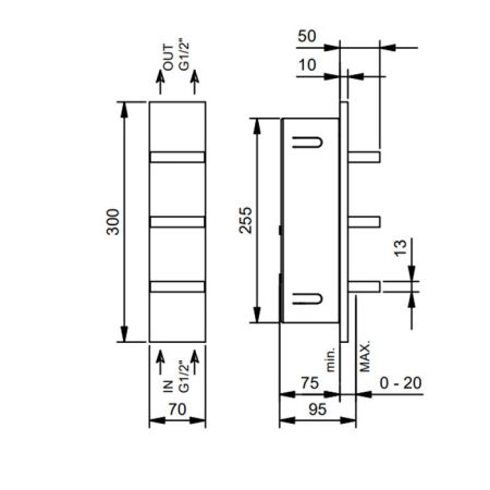 Внутренняя часть, Fantini, AK/25, артикул 44 00 T068A