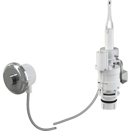 Клавиша смыва Alcaplast MPO11 пневматическая Хром, артикул MPO11