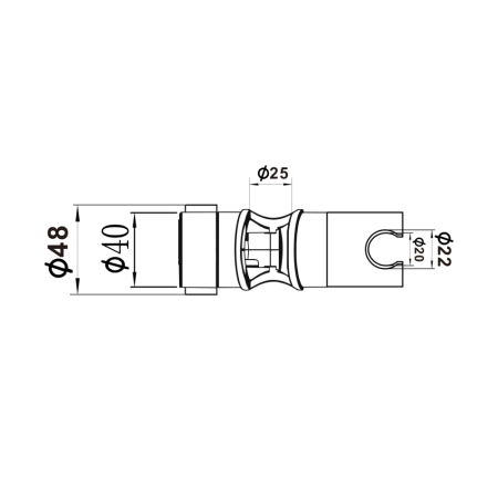 Держатель для лейки Savol (S-HT01A), артикул S-HT01A