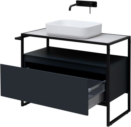 Тумба под раковину Allen Brau Priority 100 1.31003.AM антрацит матовый, артикул 1.31003.AM