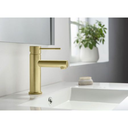 Смеситель для раковины Timo Saona 2361/03F золото матовое, артикул 2361/17F