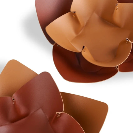 ADJ Фруктовница, D45 см., цвет: коньяк/бордо, артикул 4045.09/30