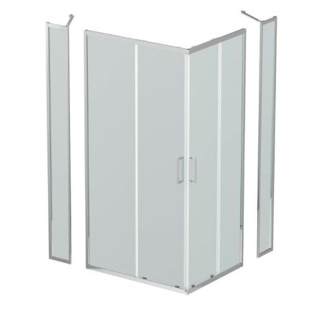 Душевой уголок BELBAGNO LUCE-AH-22 арт. LUCE-AH-22-140/110-C-Cr, артикул LUCE-AH-22-140/110-C-Cr