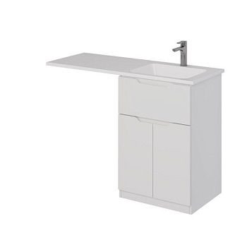 Тумба под раковину напольная Dreja Vega 60 см, белый