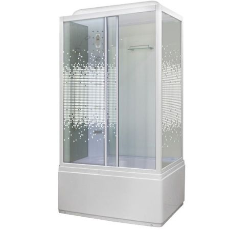 Душевая кабина Niagara NG-307 120х80 R профиль Белый задняя стенка Белая, артикул 3070154R